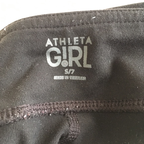 Athleta Girls Black Leggings - Picture 3 of 3